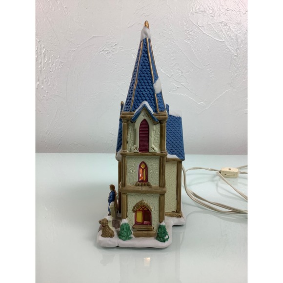 Vintage Trim a Home St Paul Church w light EUC - Picture 5 of 12